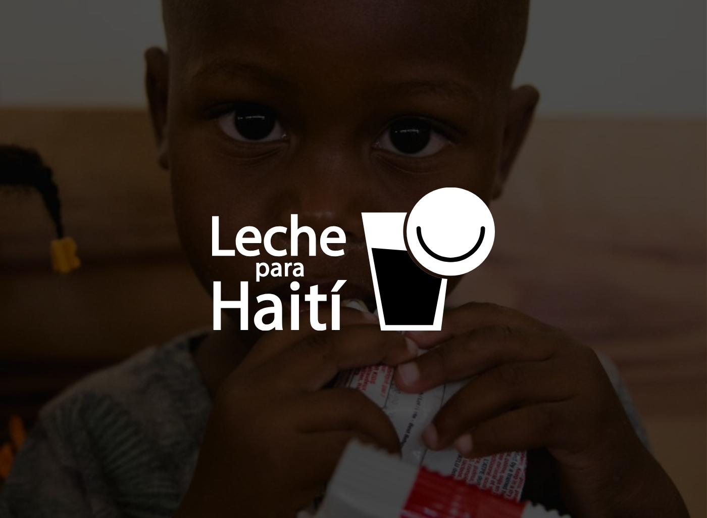 Leche para Haití
